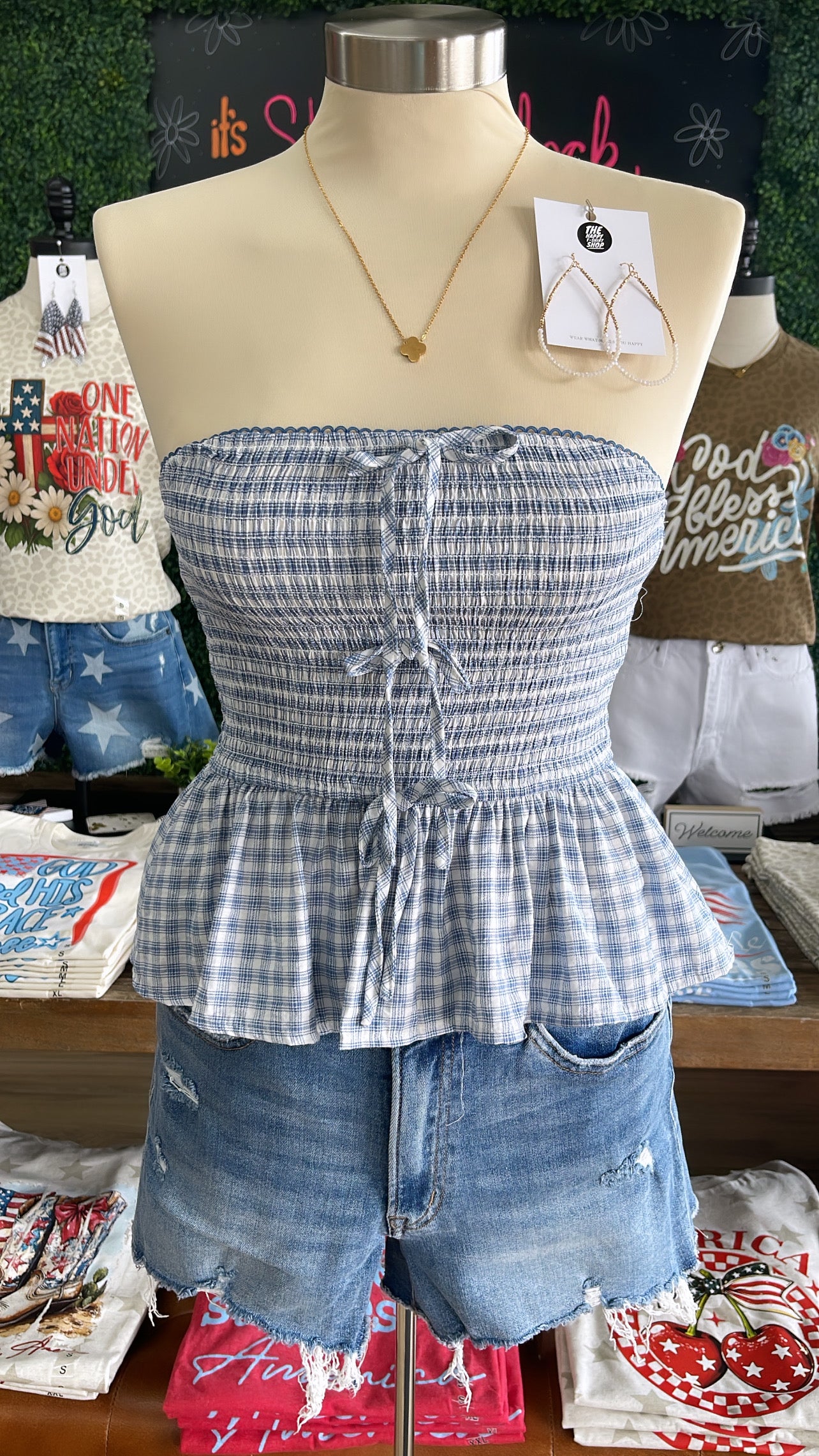 JOEY STRAPLESS TOPS