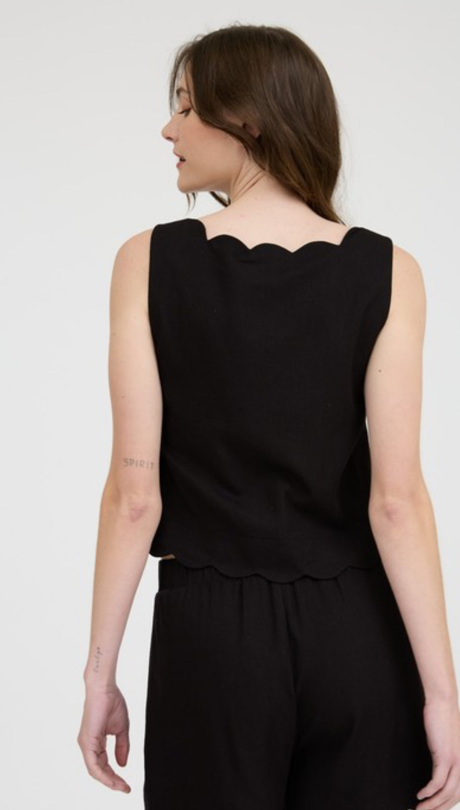 Scalloped Blouse