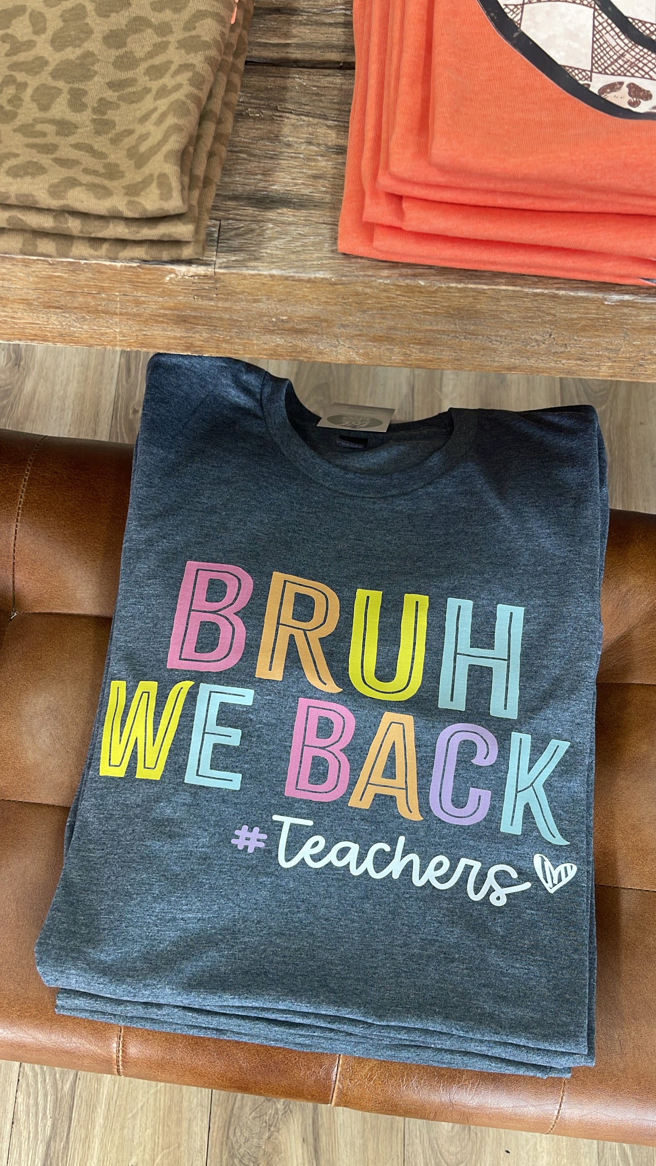 We Back Teacher Tee