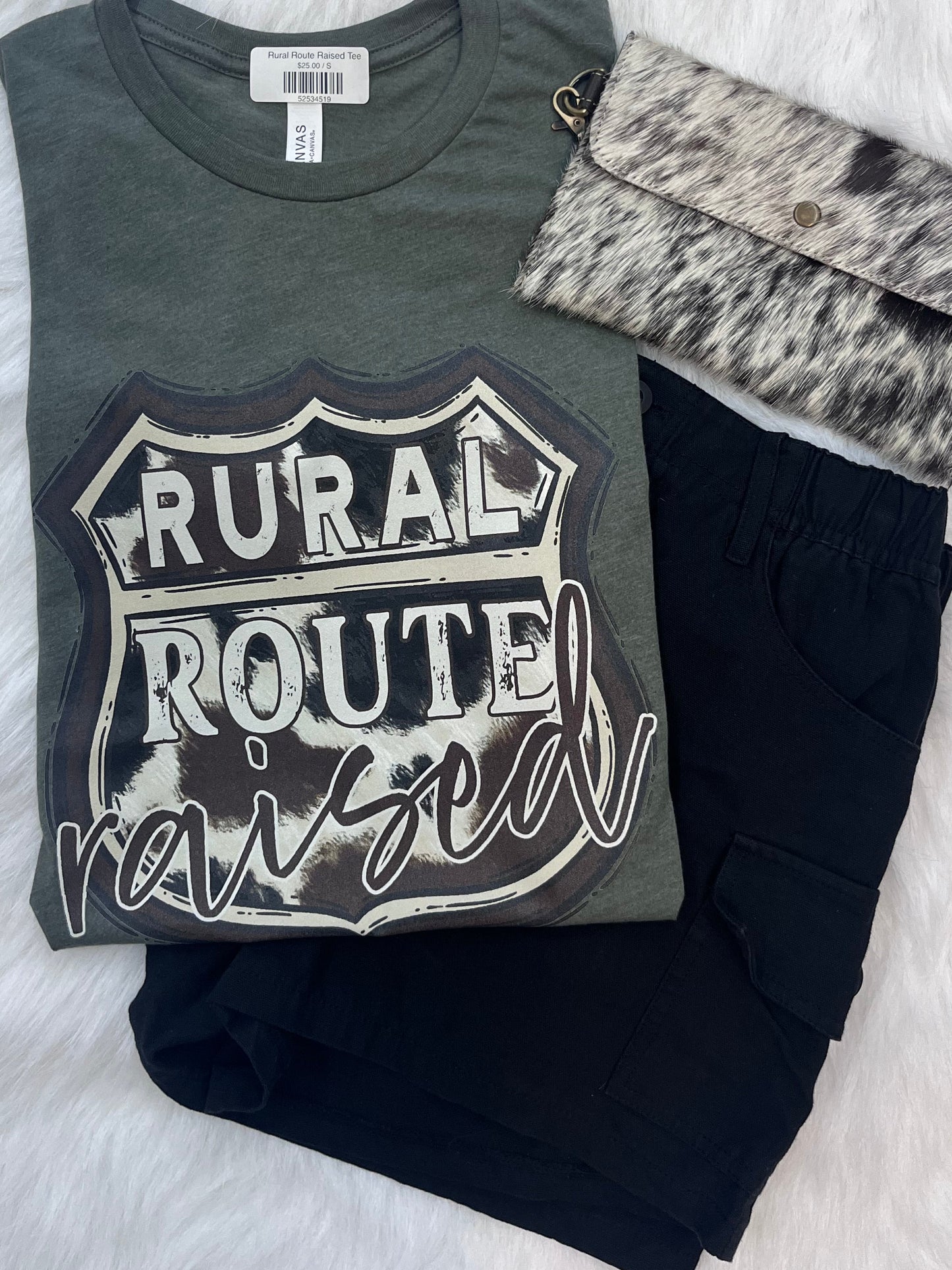 Rural Route Raised Tee