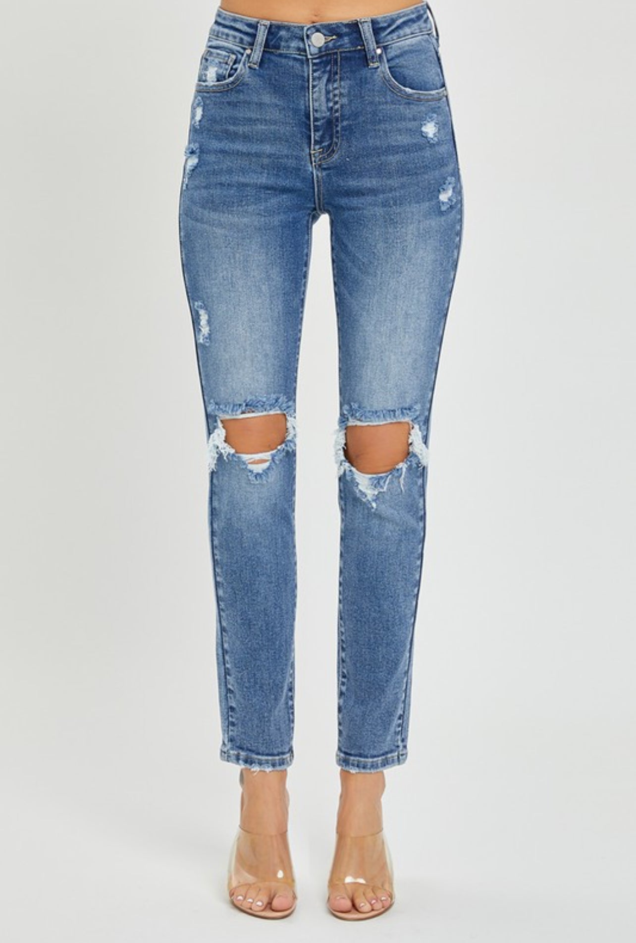 Ally Ripped Skinny Jeans