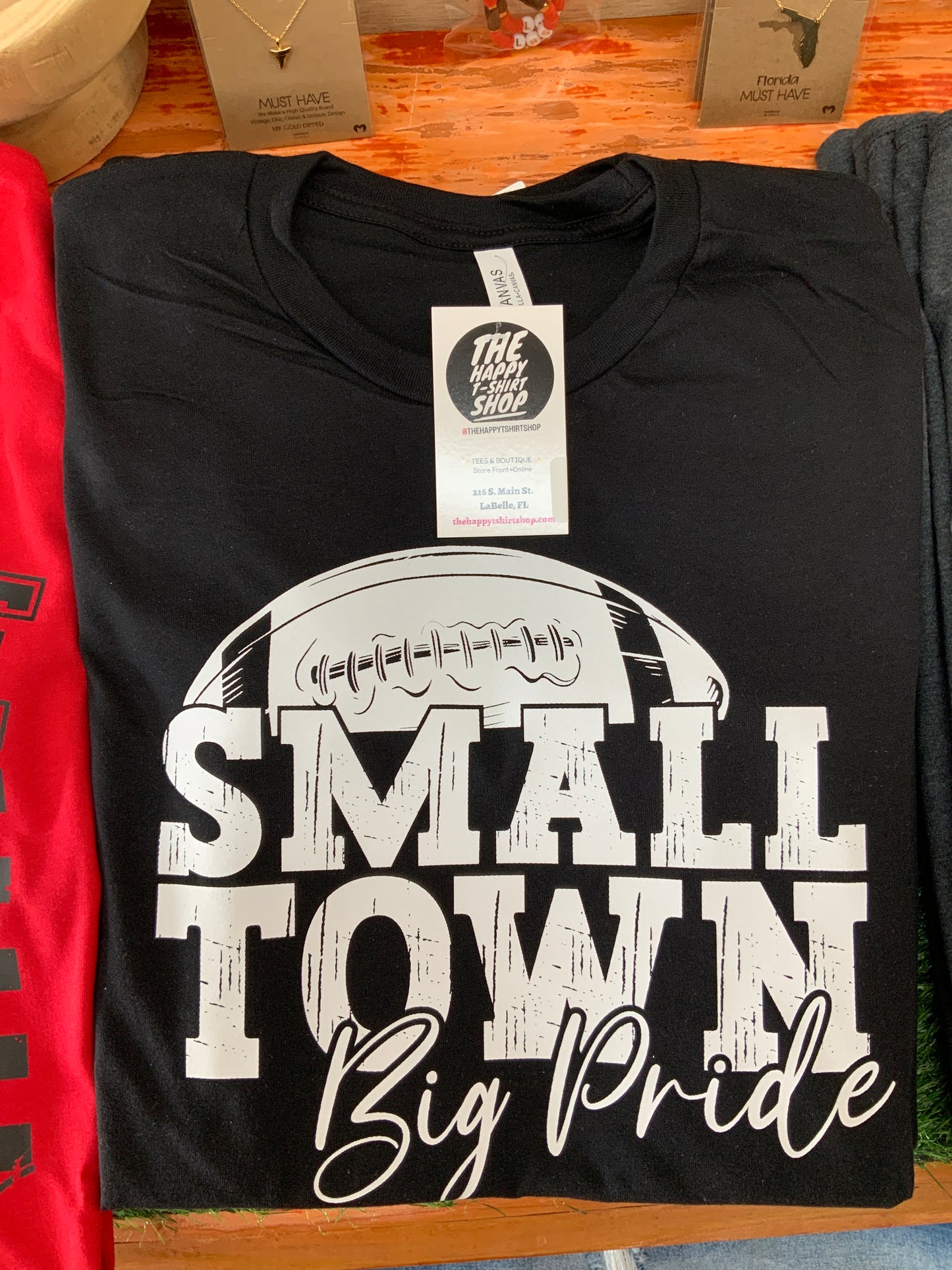 Small Town Football Tee
