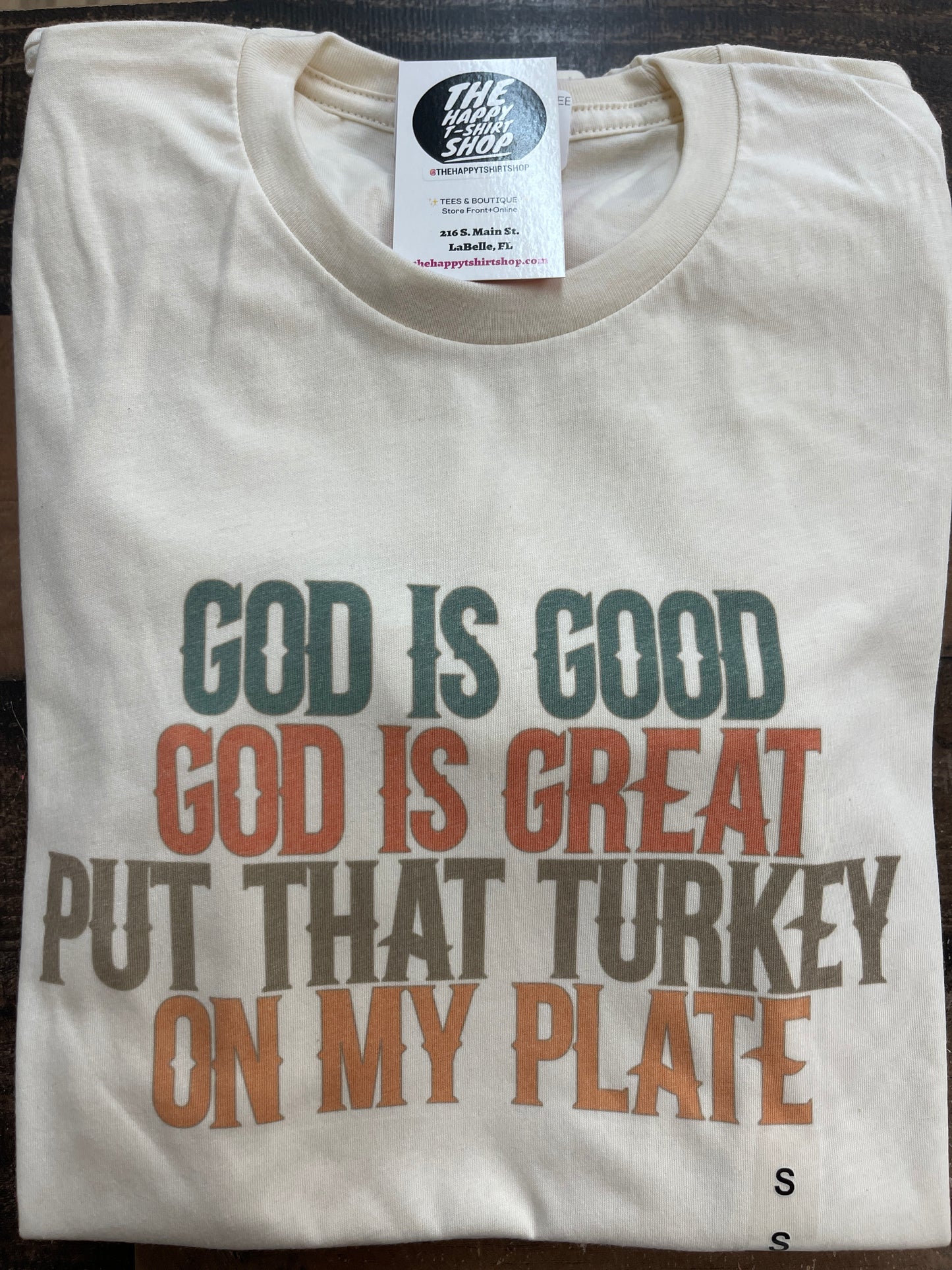 TURKEY ON MY PLATE TEE