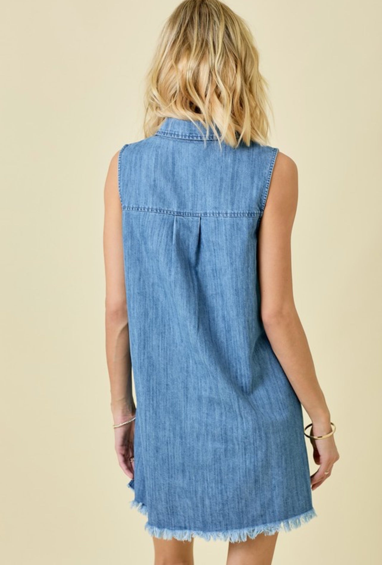 Denim Tank Dress