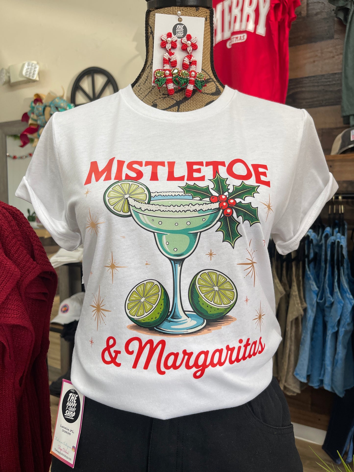 Mistletoe Margarita Tee