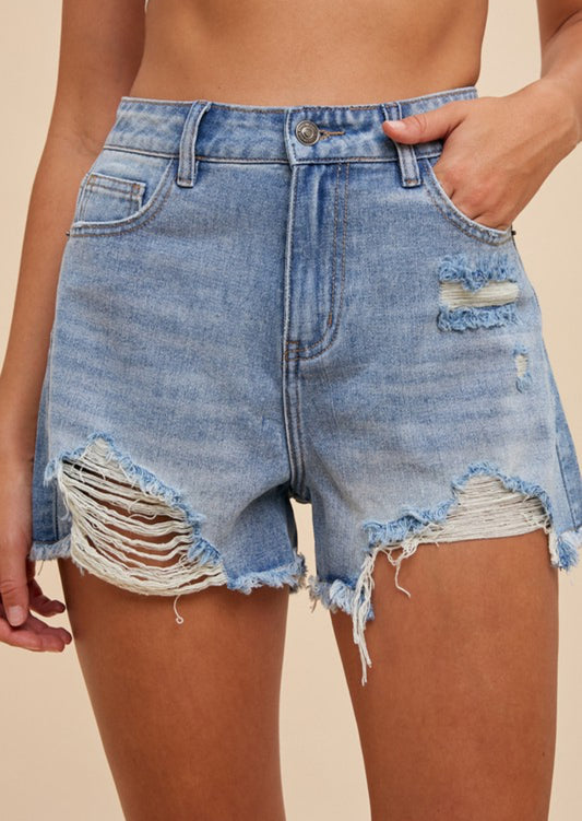 Amy Denim Shorts