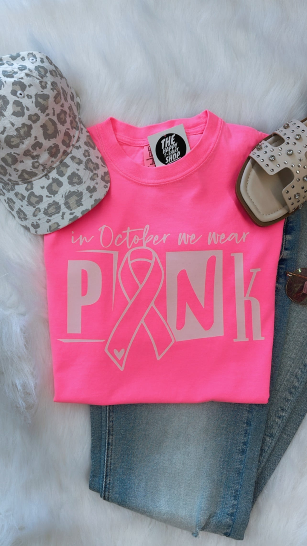 October Pink Tee