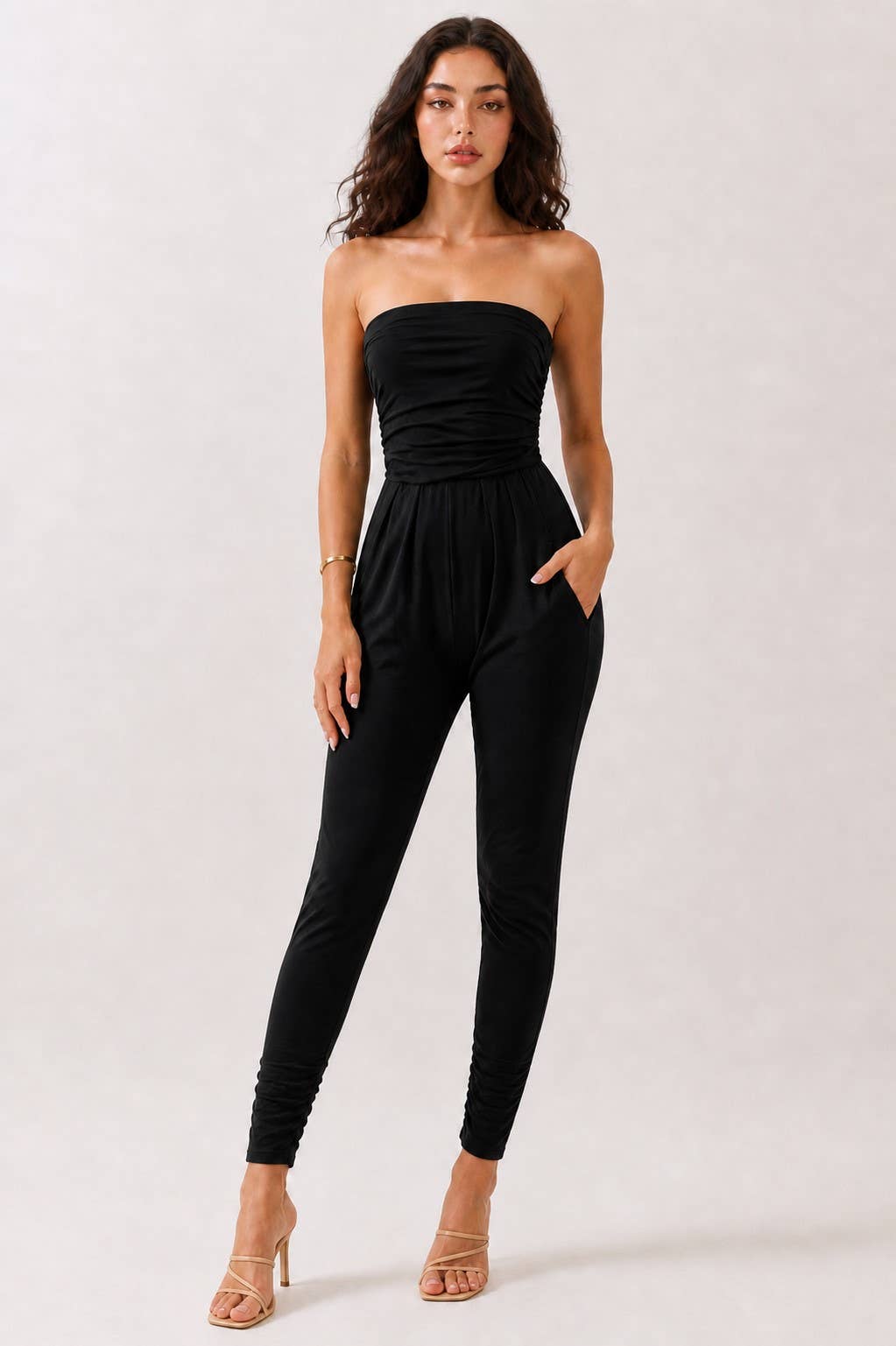ARI TUBE TOP JUMPSUIT