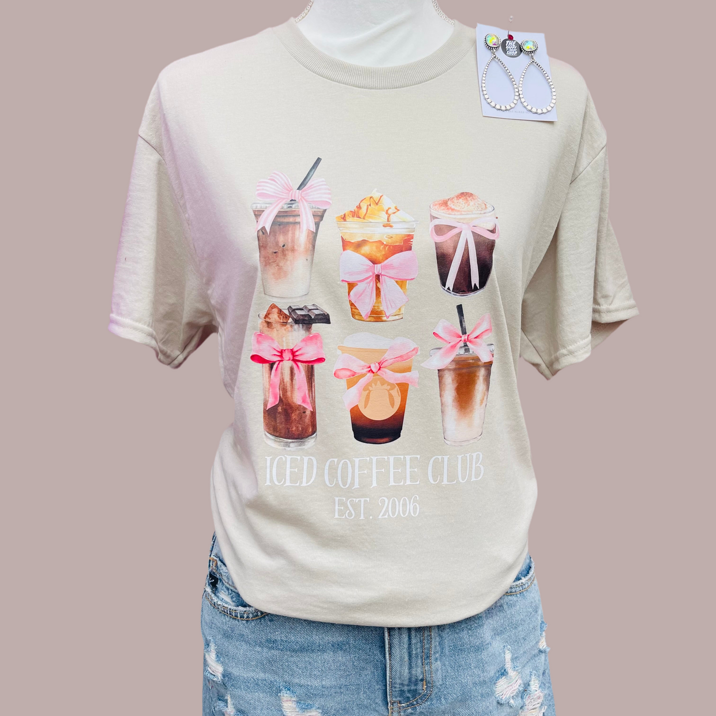 Coffee & Bows Tee