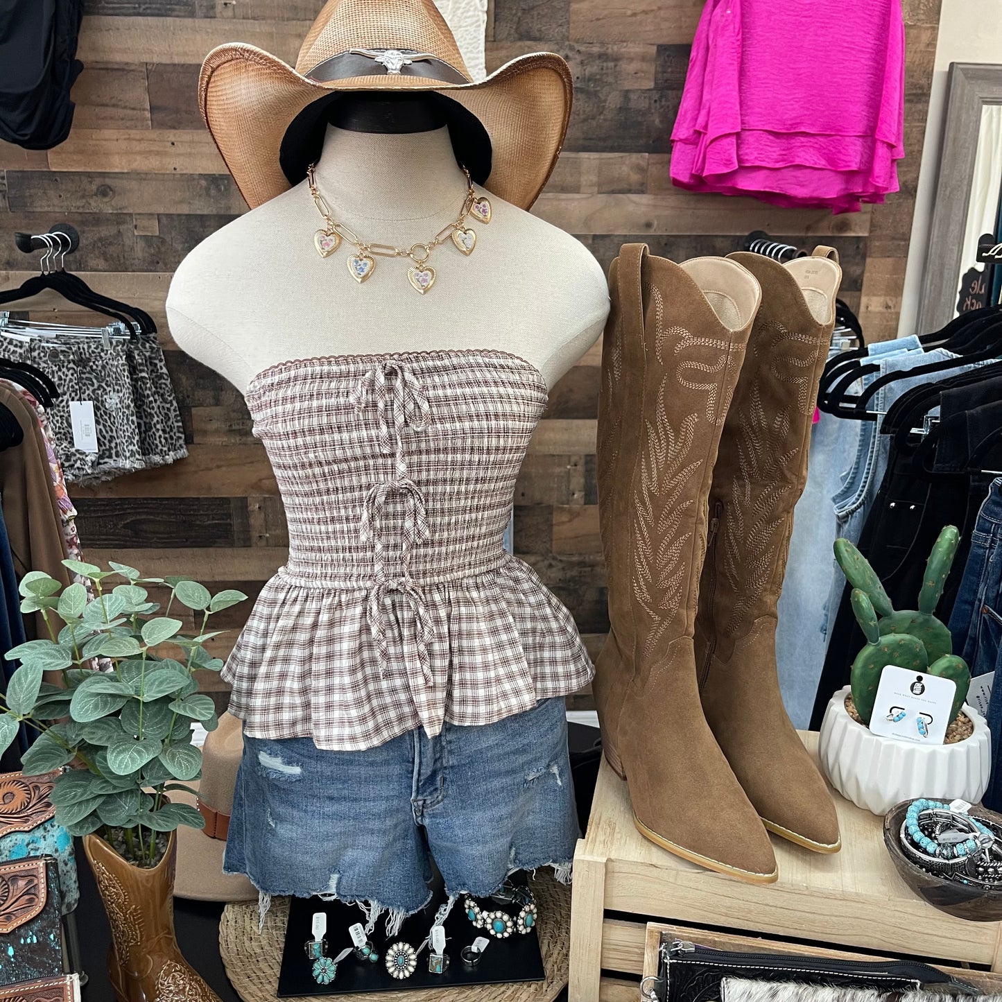 JOEY STRAPLESS TOPS