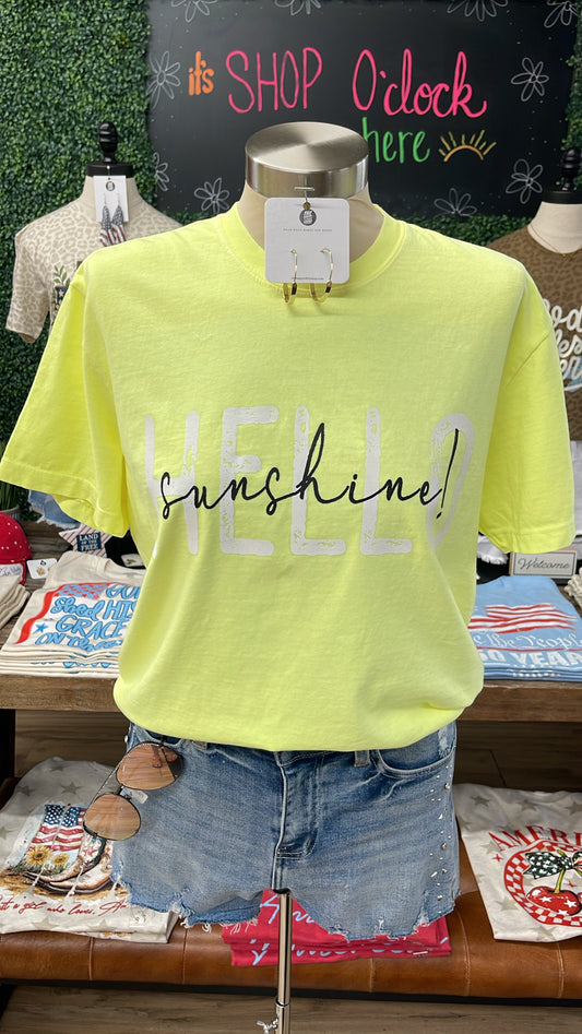 Hello Sunshine Tee