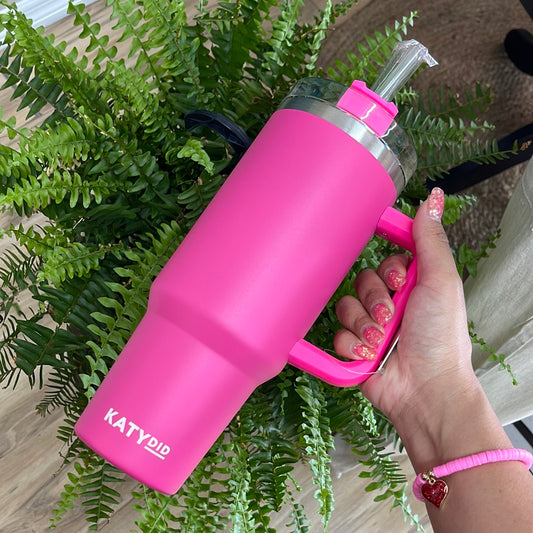 Hot Pink Summer Tumbler