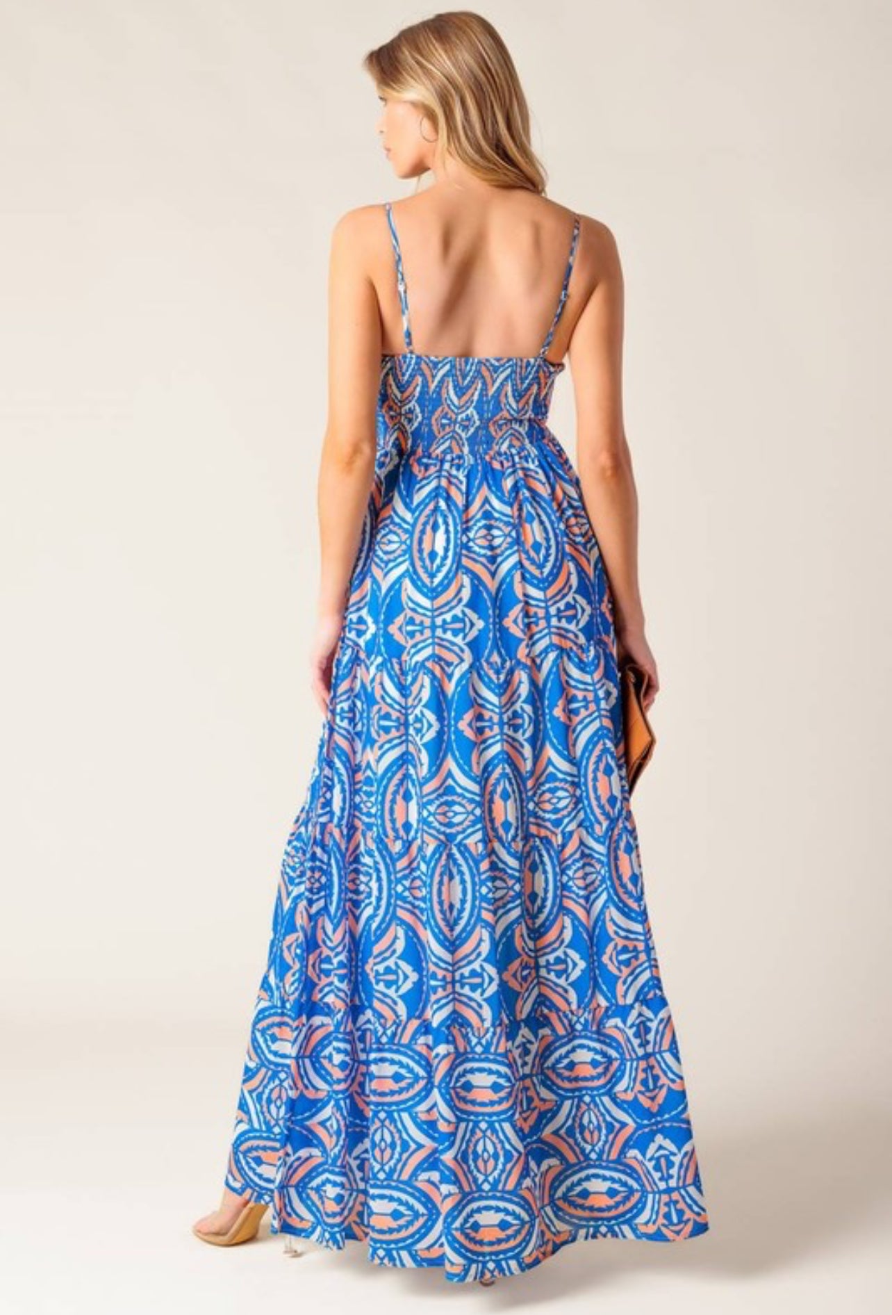 Spring Floor-length Dress