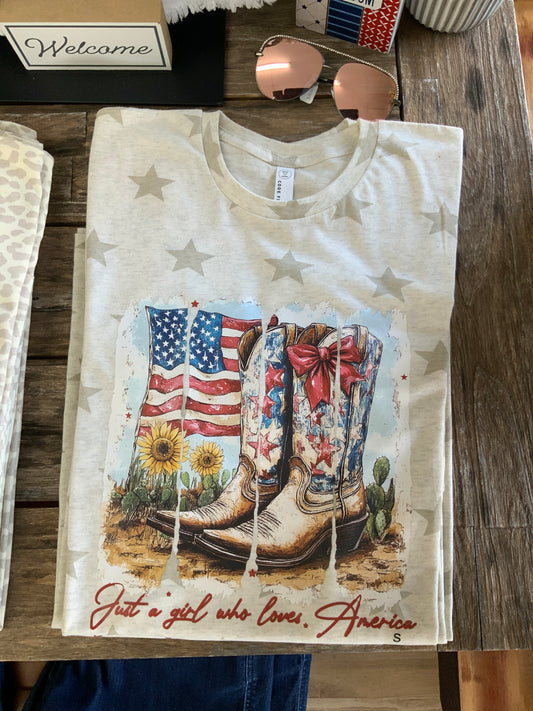 Loves America Tee