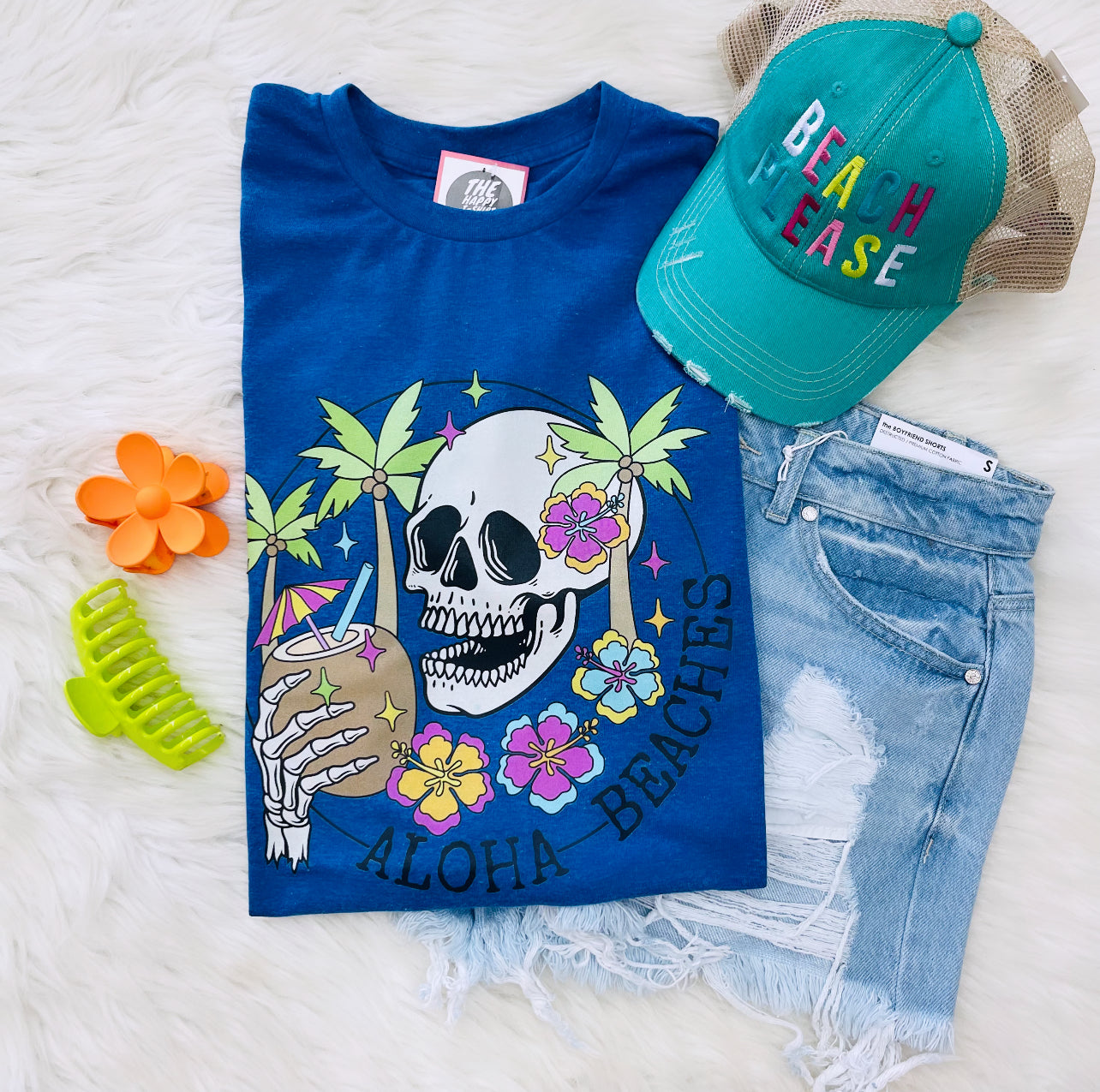 ALOHA BEACHES TEE