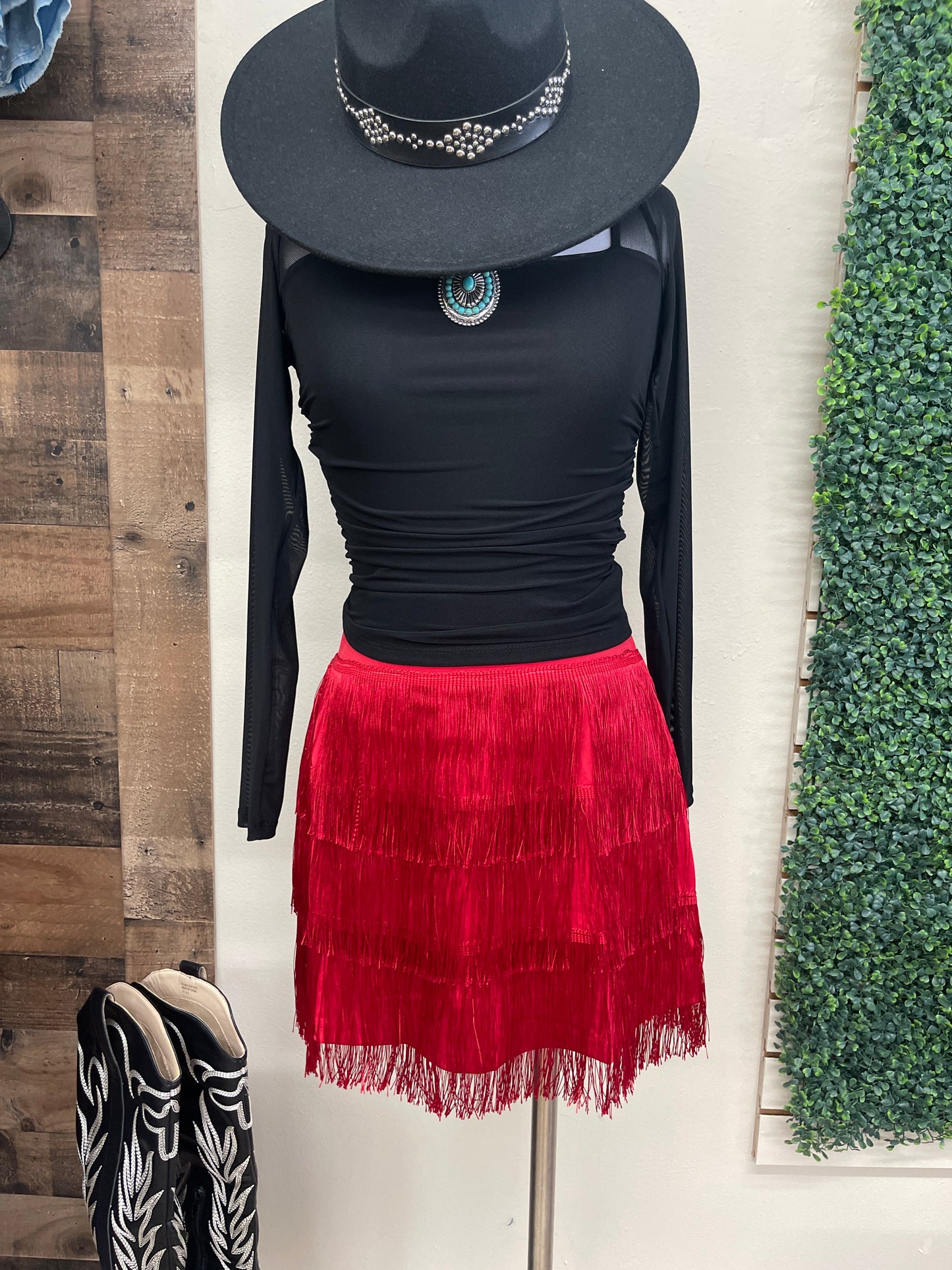 Rodeo Fringe Skirt