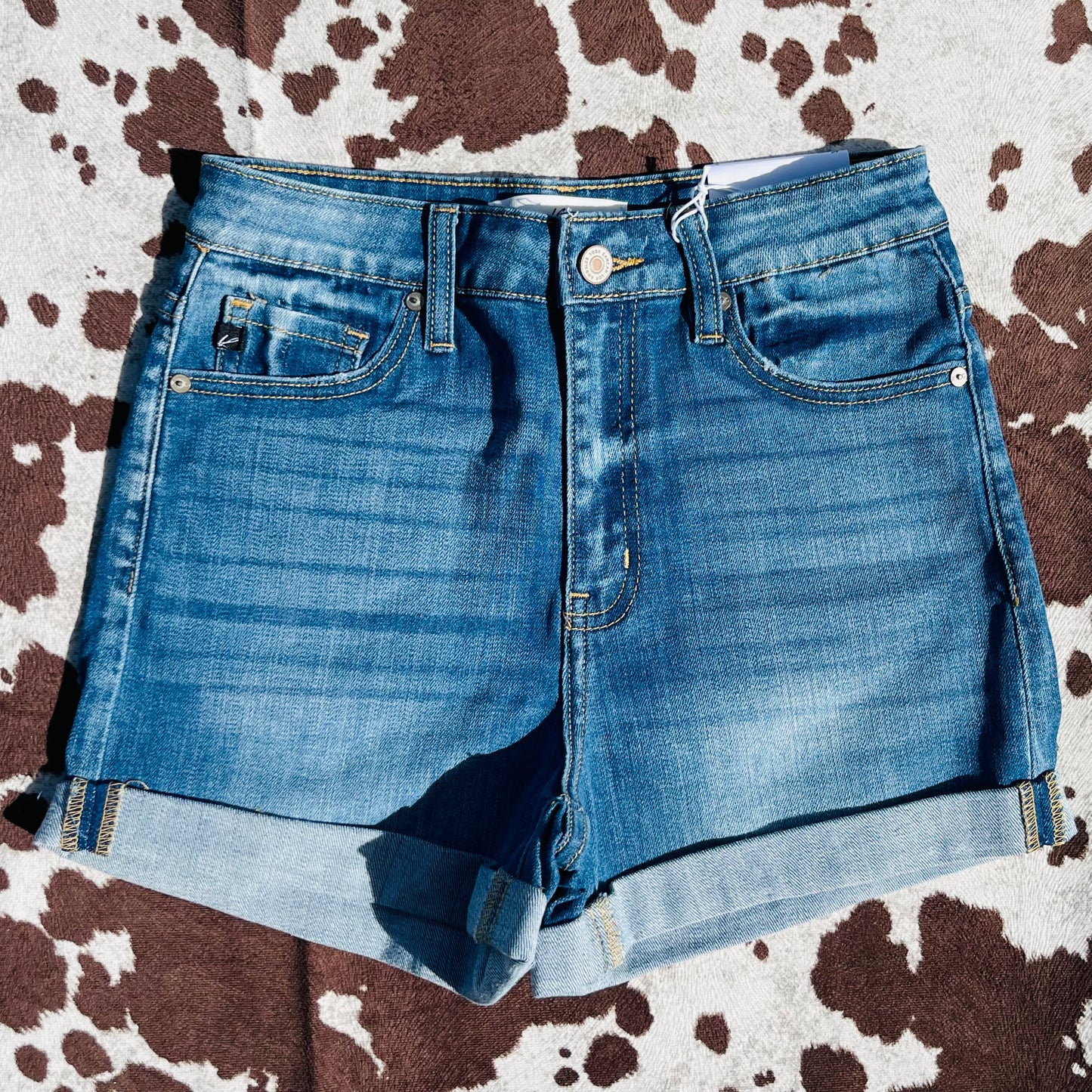 Ripped Jean Shorts :2