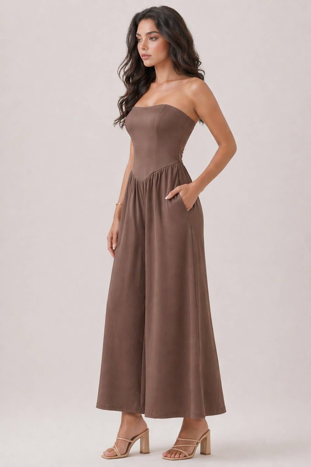 LUCY V-WAIST JUMPSUIT