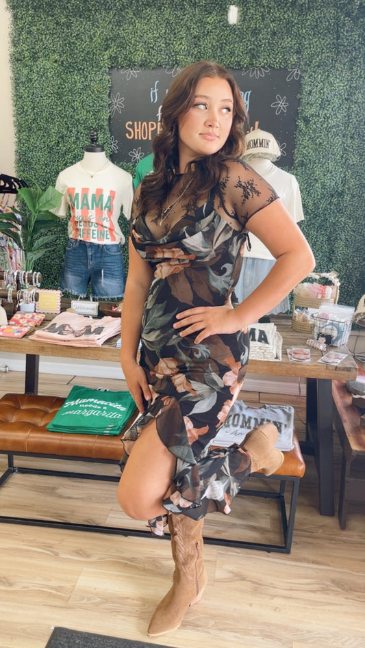 Formal Floral Dress
