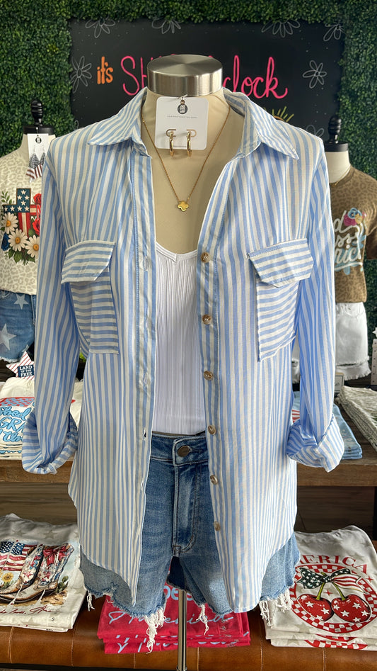 BETHANY COLLARED TOP