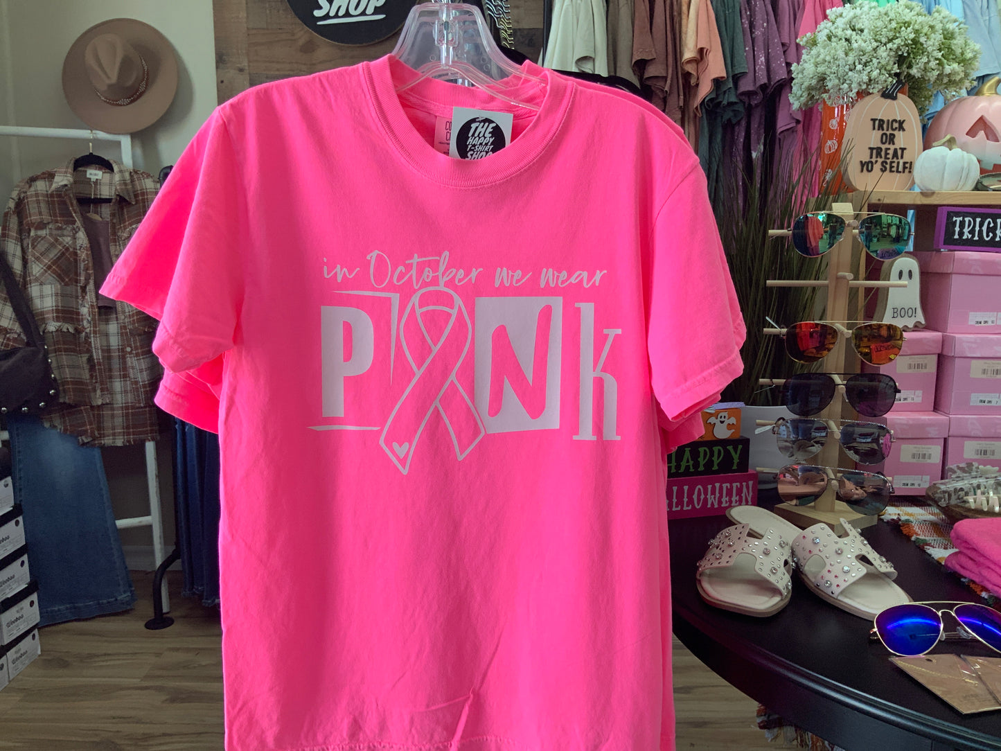 October Pink Tee