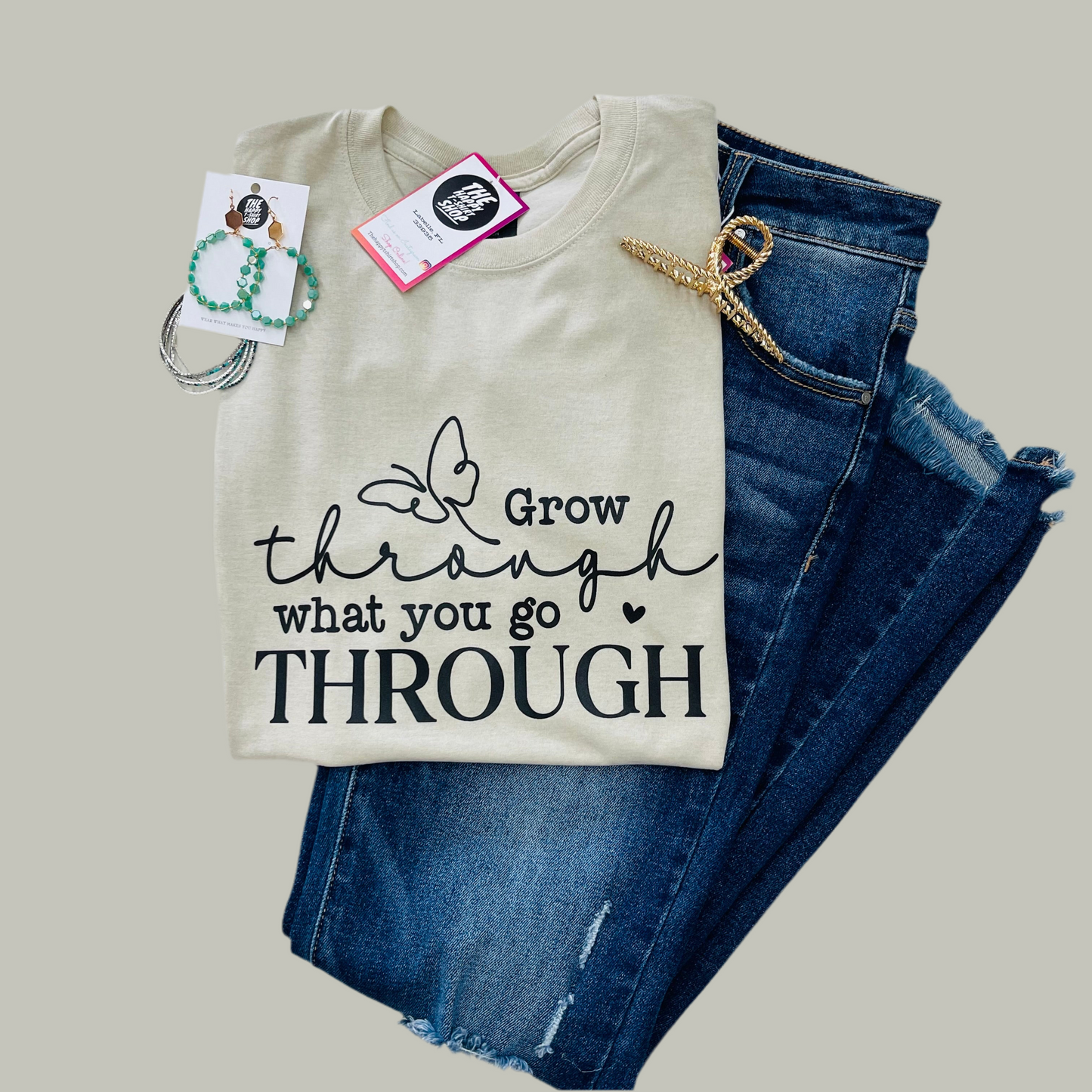 Grow Through What You Go Through Tee