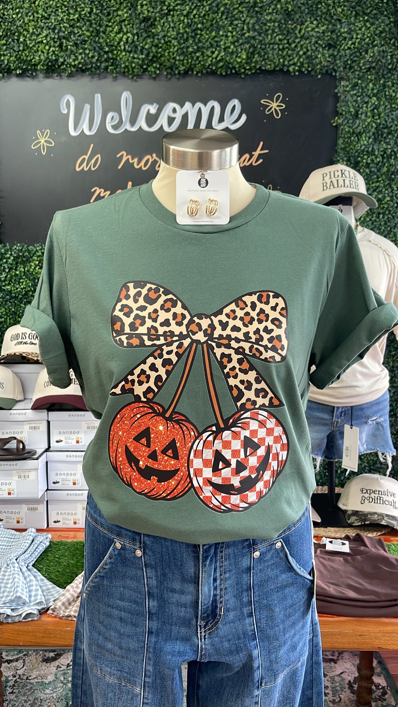 CHERRY PUMPKINS TEE