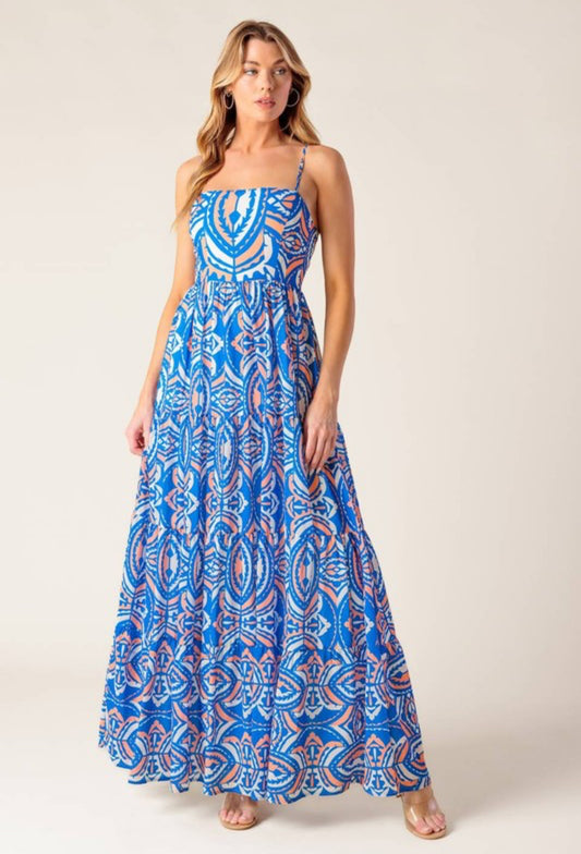 Spring Floor-length Dress