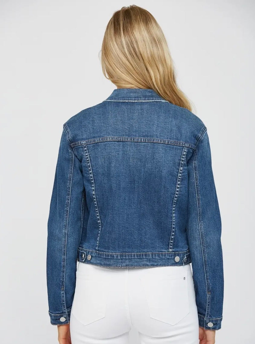 DARK WASH JEAN JACKET