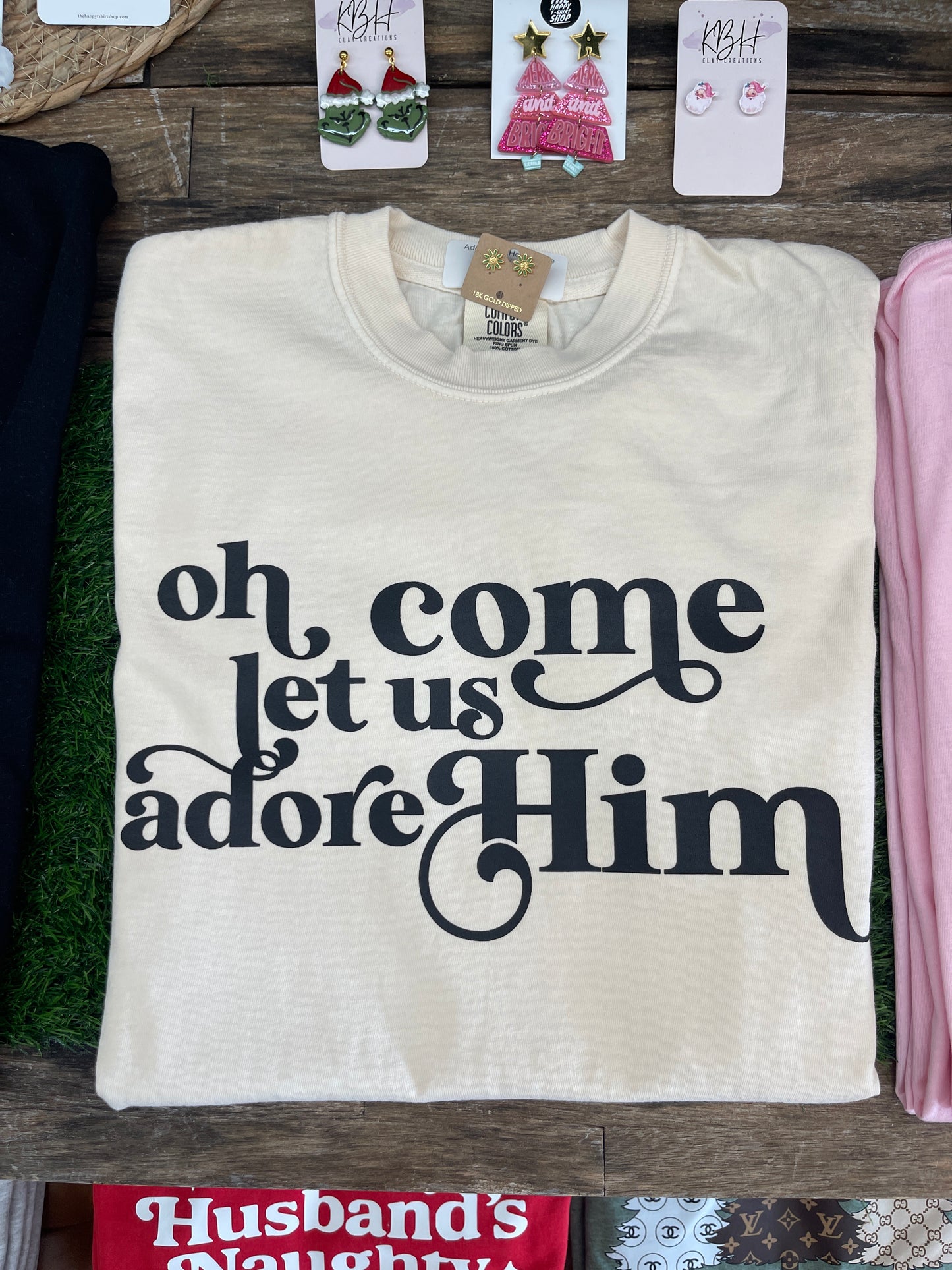Adore Him Holiday Tee