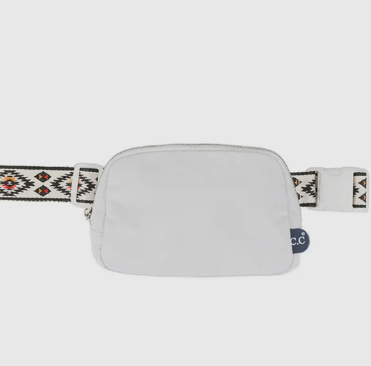 White Diamonds Belt Bag