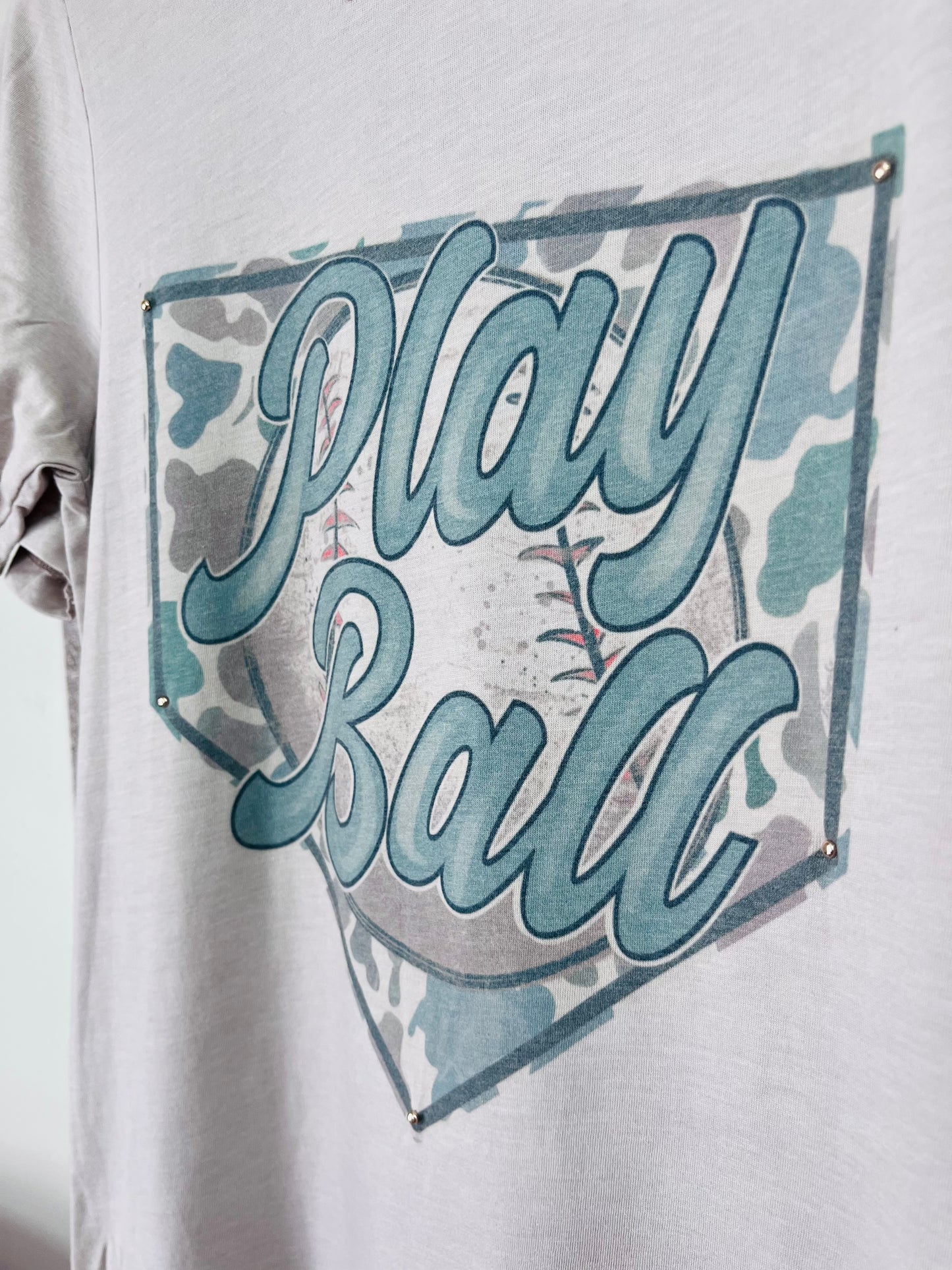 Play Ball Bling Tee