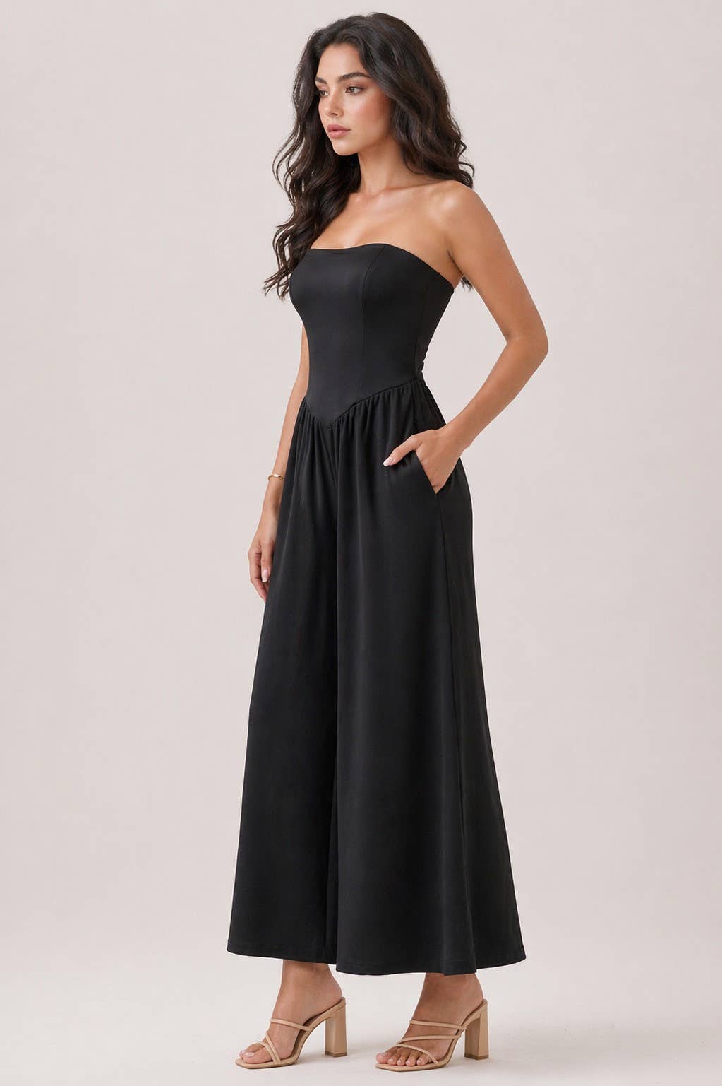 LUCY V-WAIST JUMPSUIT