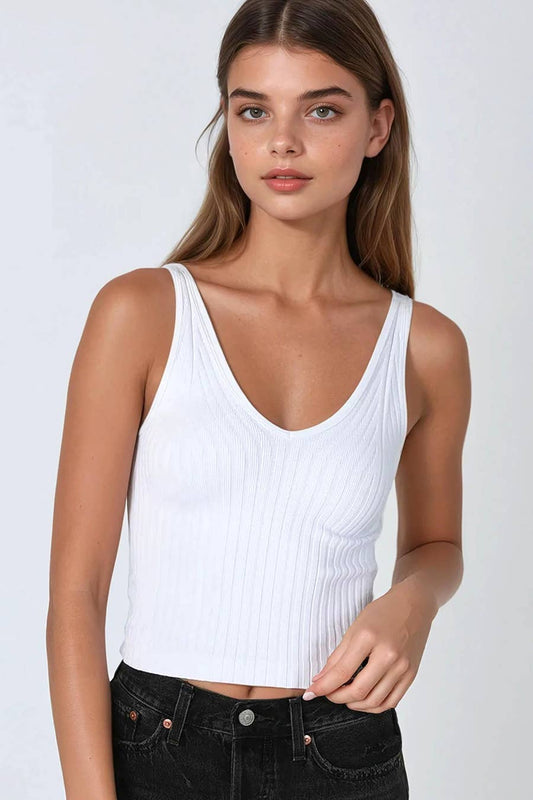 Lainey Ribbed Tank Top
